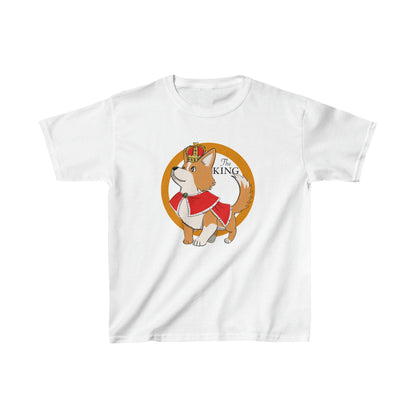 Children's t-shirt - King corgi