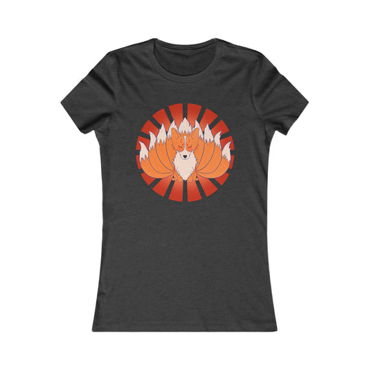 T-shirt femme - Corgi à neuf queues