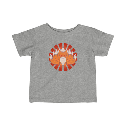 T-shirt bébé - Corgi à neuf queues