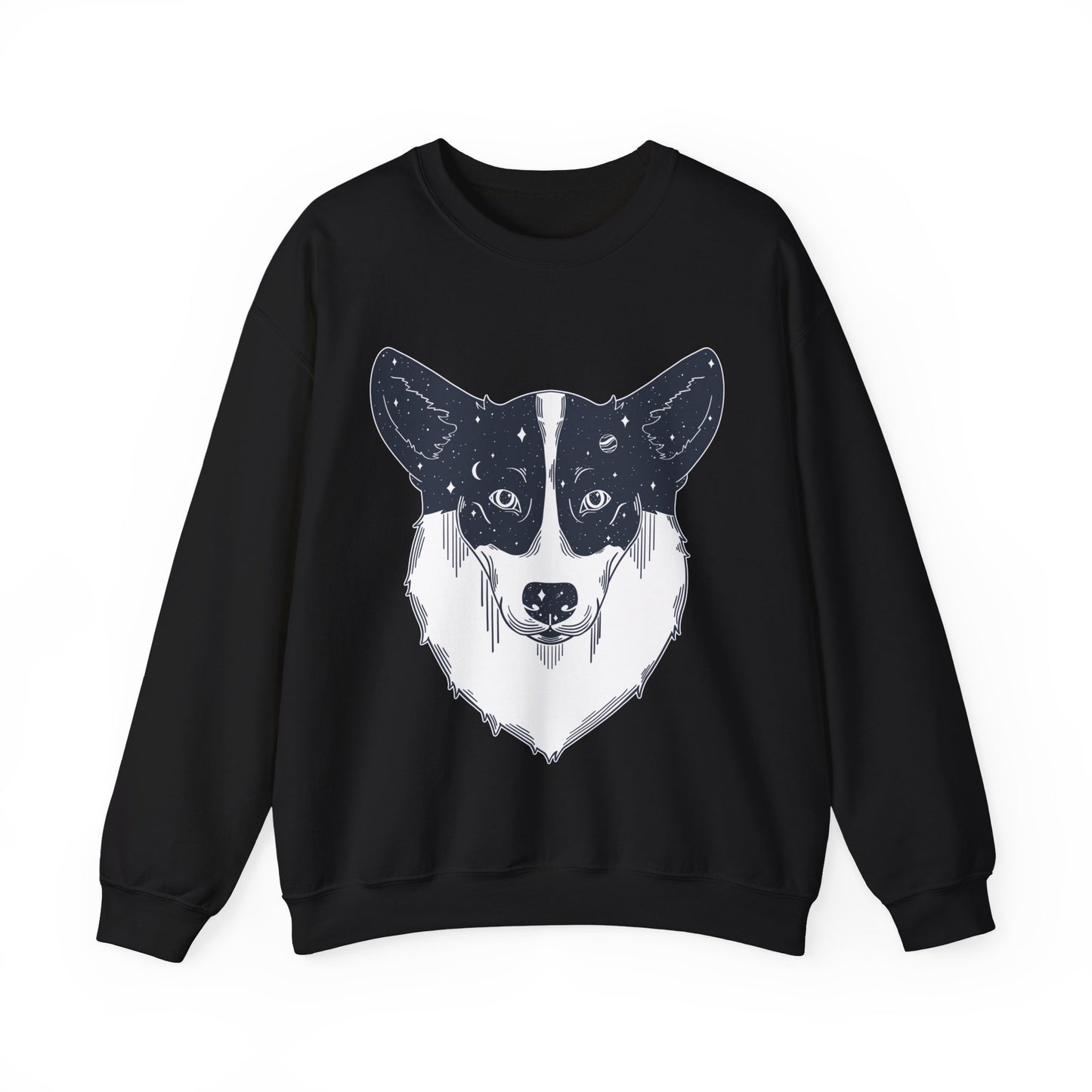Chandail à col rond - Unisexe - Corgi étoilé