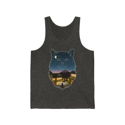 Tank top - Unisexe - Constellation chat