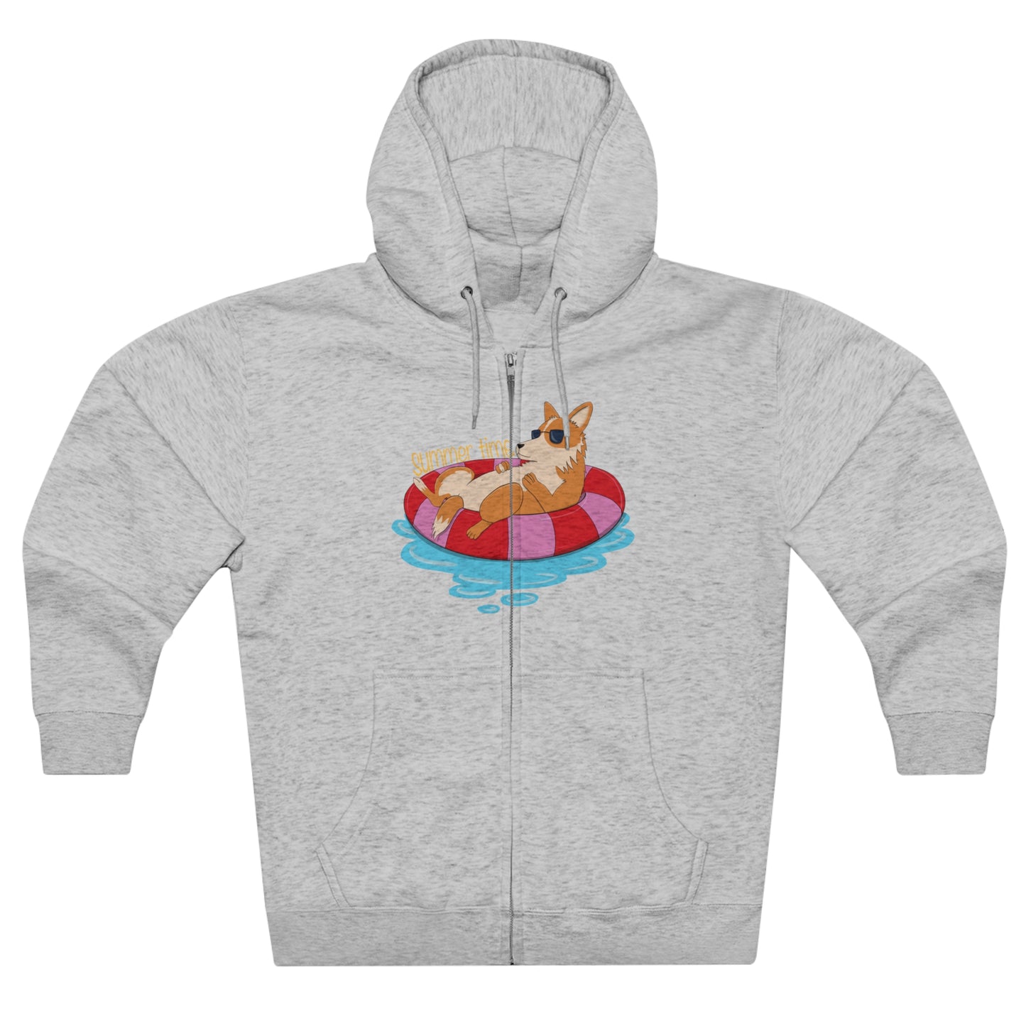Full Zip Hoodie - Unisex - Summer time