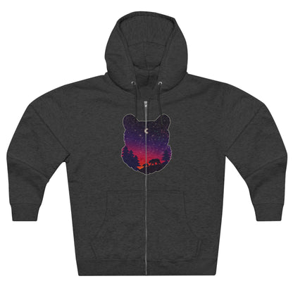 Full Zip Hoodie - Unisex - Bear Constellation
