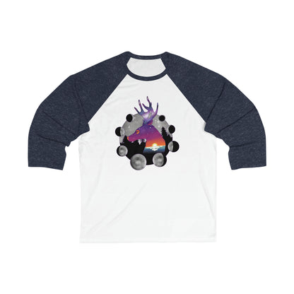 Chandail baseball - Unisexe - Cerf cosmique