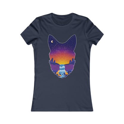 Women's t-shirt - Fox constellation