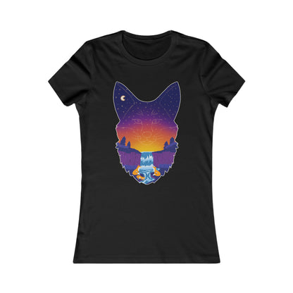 Women's t-shirt - Fox constellation