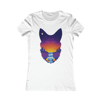 Women's t-shirt - Fox constellation