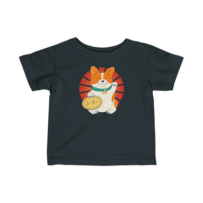 T-shirt bébé - Maneki corgi