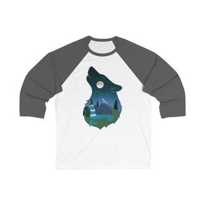 Chandail baseball - Unisexe - Constellation loup