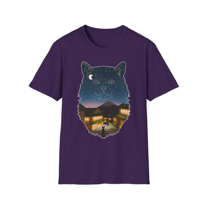 T-shirt - Unisexe - Constellation chat