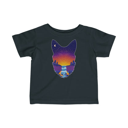 Baby's t-shirt - Fox constellation