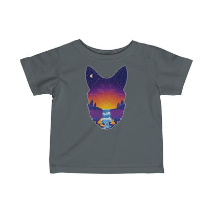 Baby's t-shirt - Fox constellation