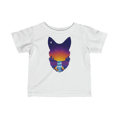 Baby's t-shirt - Fox constellation