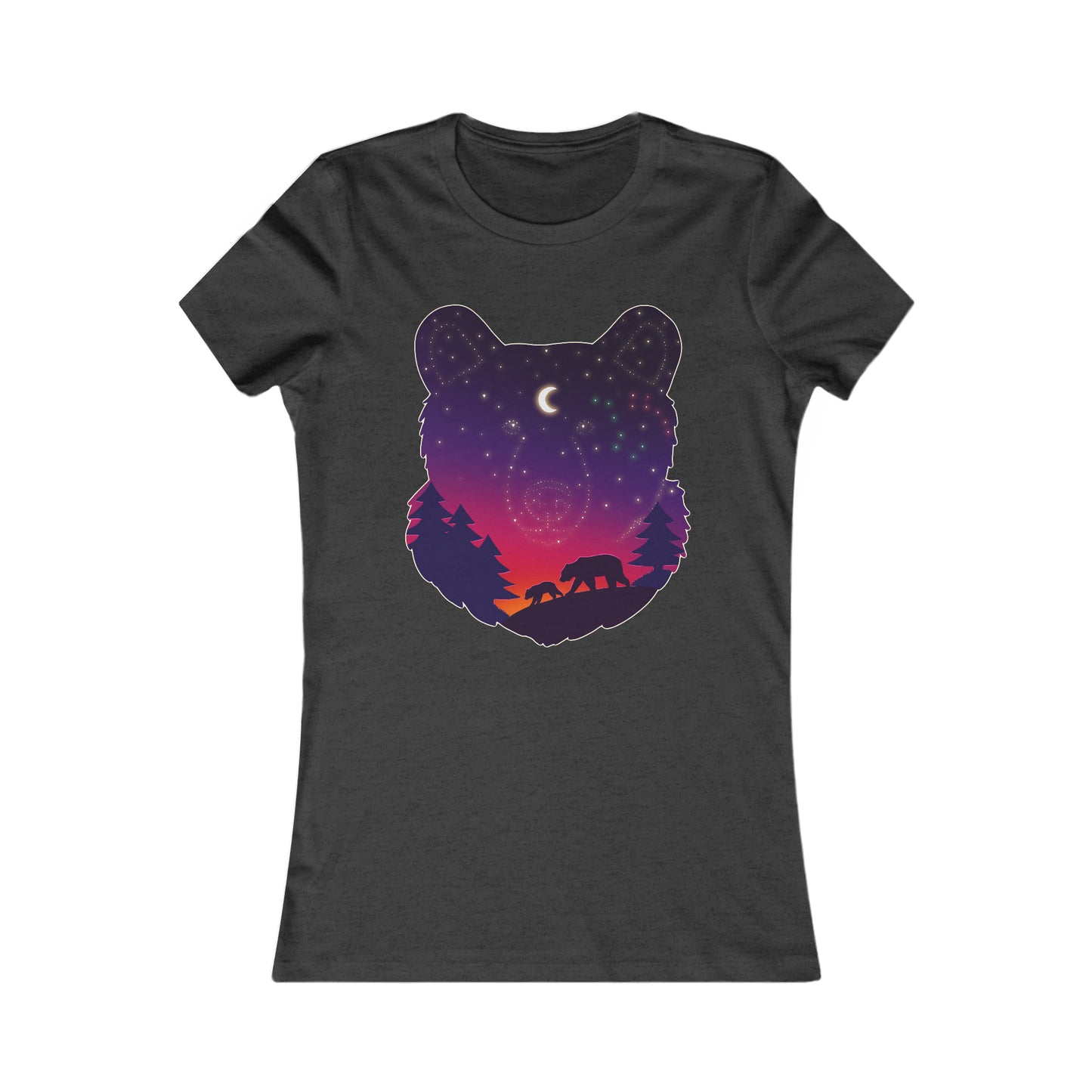 Women's t-shirt - Bear constellation