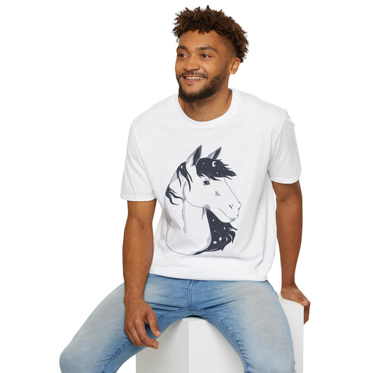 T-Shirt - Unisexe - Cheval étoilé