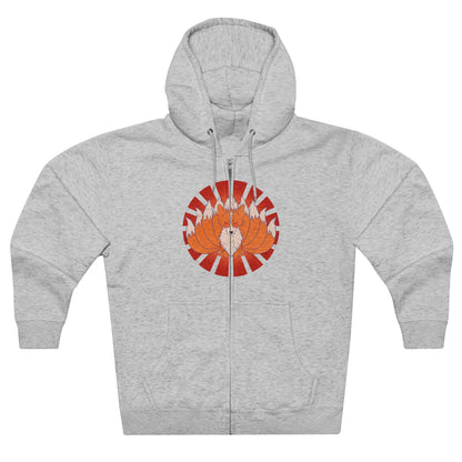 Full Zip Hoodie - Unisex - Nine-tailed Corgi