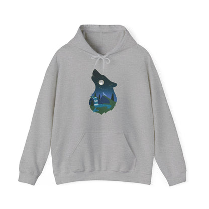 Hoodie - Unisexe - Constellation loup