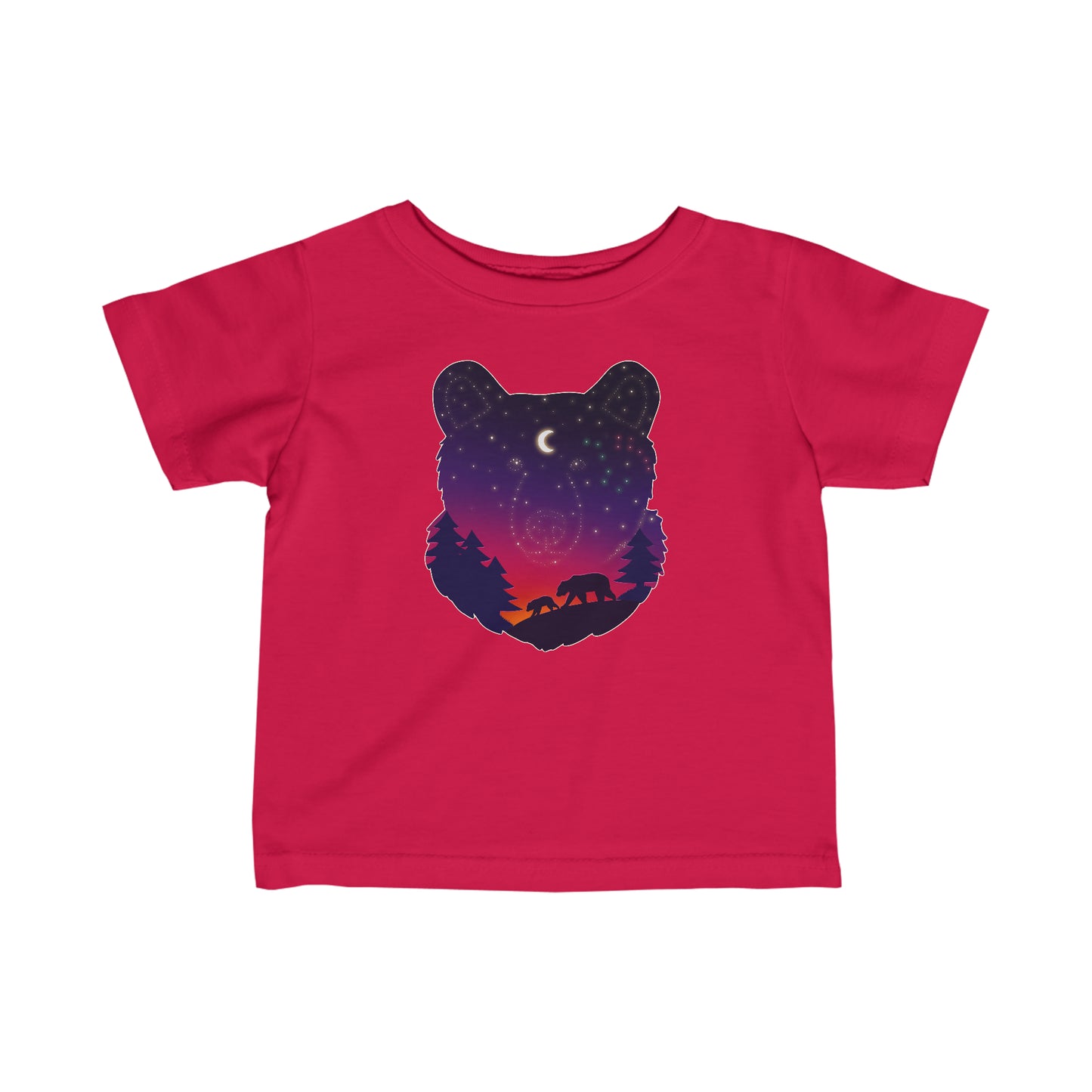 Baby's t-shirt - Bear constellation