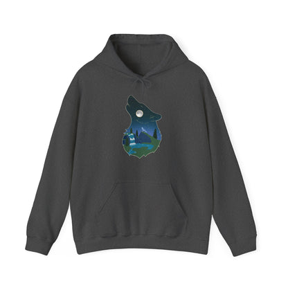 Hoodie - Unisexe - Constellation loup