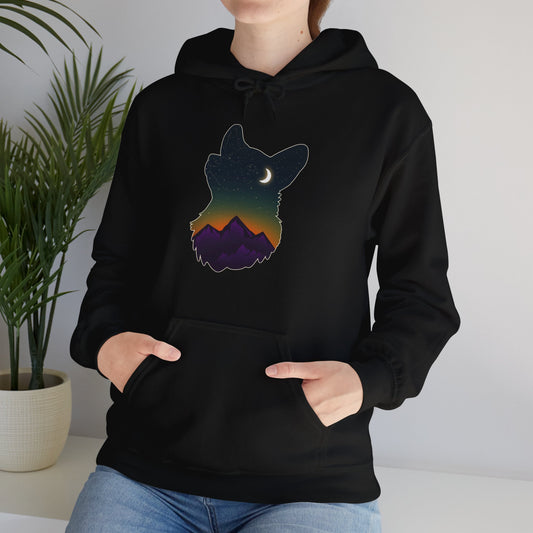Hoodie - Unisexe - Constellation corgi