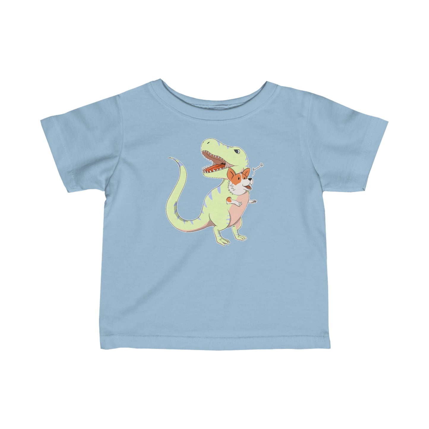 Baby's t-shirt - Corgi rex