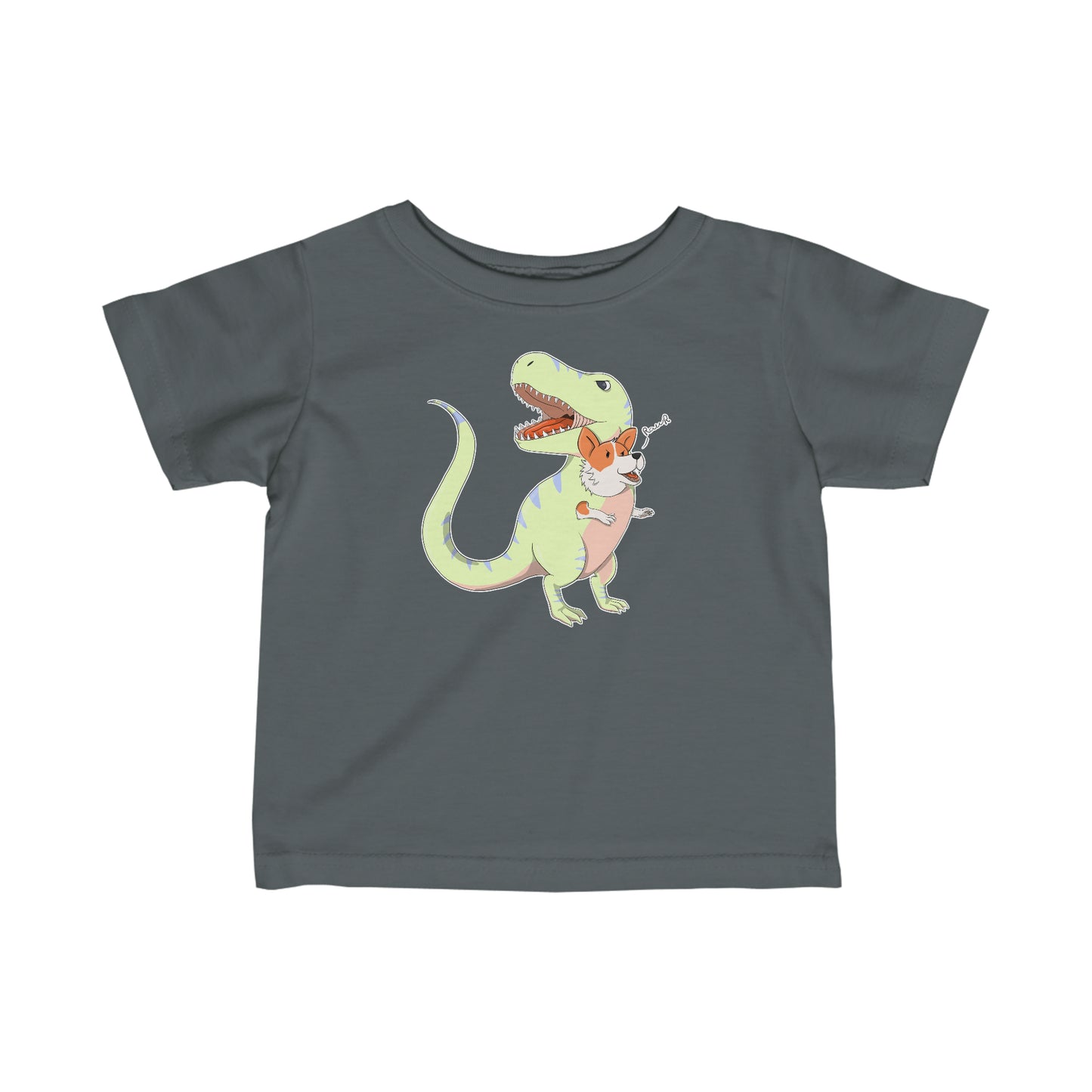 Baby's t-shirt - Corgi rex