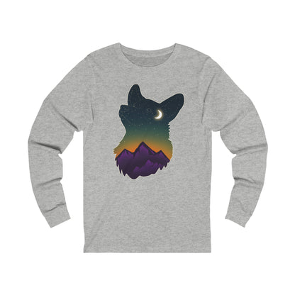 Chandail à manches longues - Unisexe - Constellation Corgi