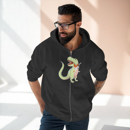 Full Zip Hoodie - Unisexe - Corgi rex