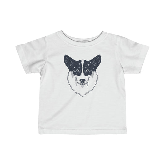 T-shirt bébé - Corgi étoilé