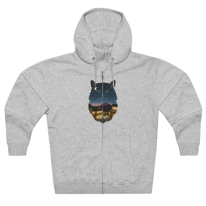Full Zip Hoodie - Unisex - Cat Constellation