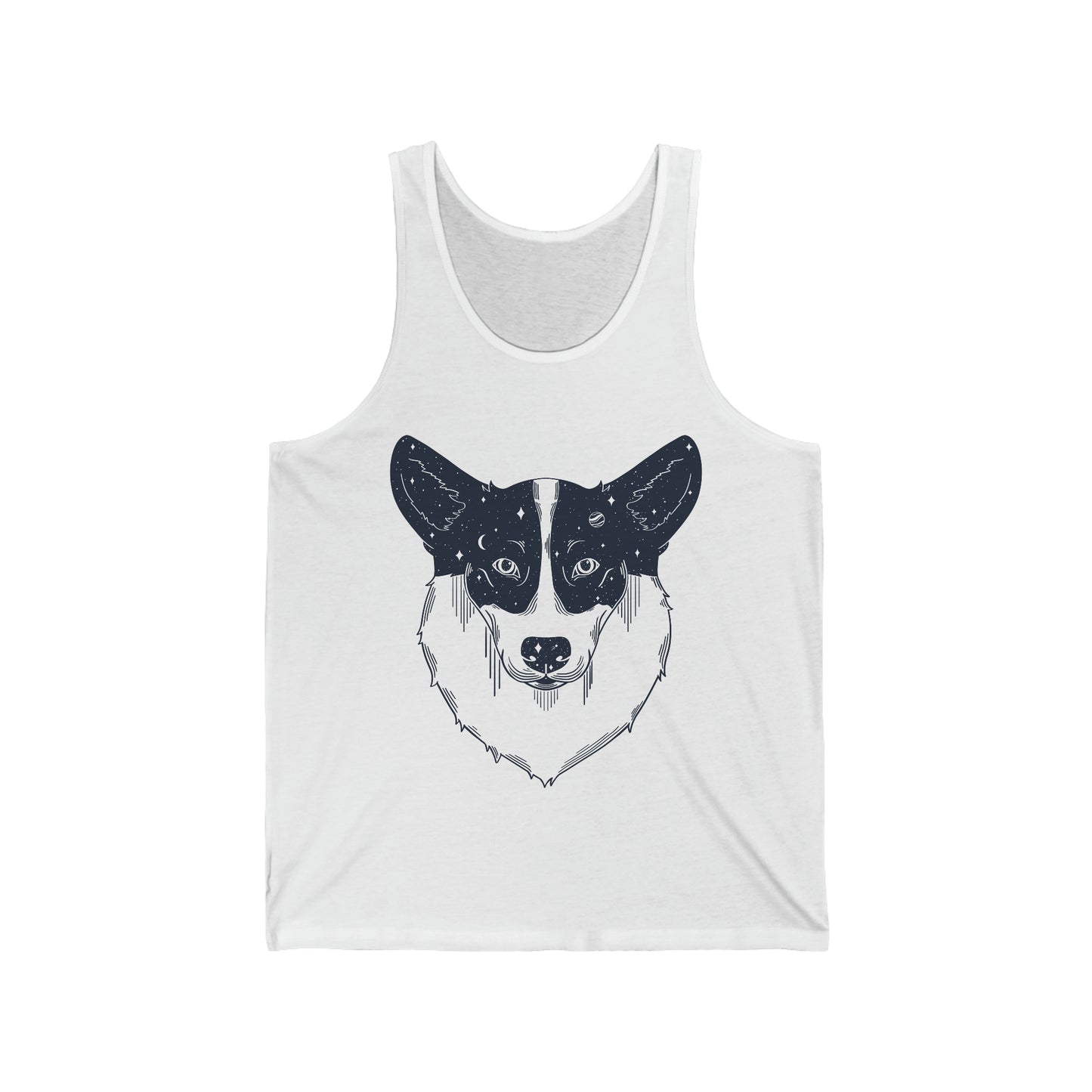 Tank top - Unisexe - Corgi étoilé