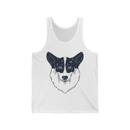 Tank top - Unisexe - Corgi étoilé
