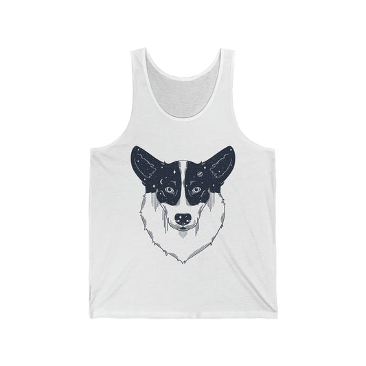 Tank top - Unisexe - Corgi étoilé