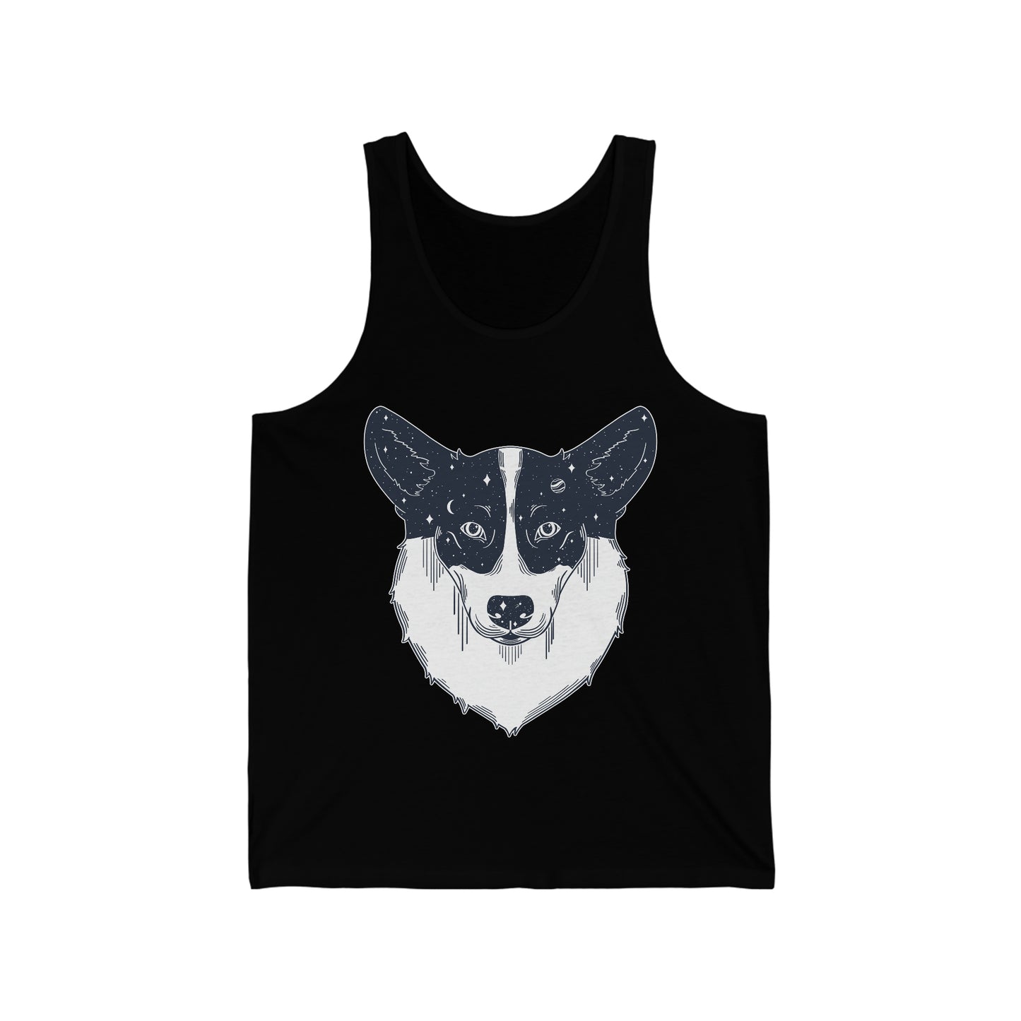 Tank top - Unisexe - Corgi étoilé