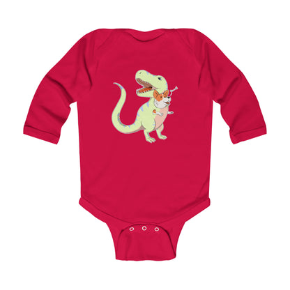Long-sleeved onesie - Corgi rex