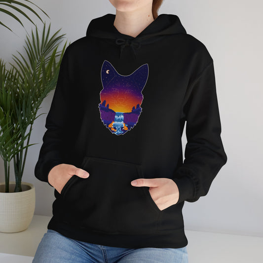 Hoodie - Unisexe - Constellation renard