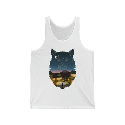 Tank top - Unisexe - Constellation chat