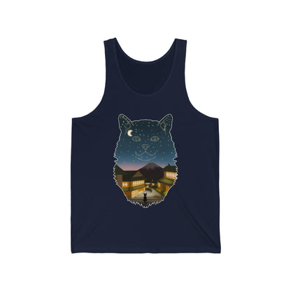 Tank top - Unisexe - Constellation chat