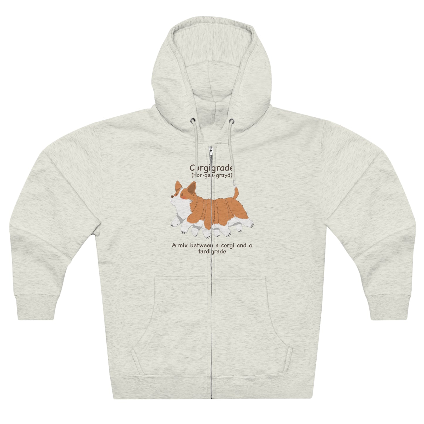 Full Zip Hoodie - Unisex - Corgigrade 