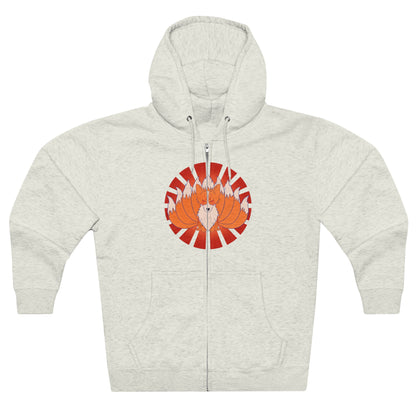 Full Zip Hoodie - Unisex - Nine-tailed Corgi