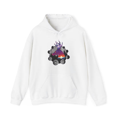 Hoodie - Unisexe - Cerf cosmique