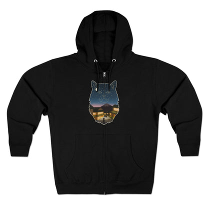 Full Zip Hoodie - Unisex - Cat Constellation