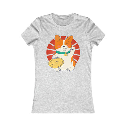 T-shirt femme - Maneki corgi