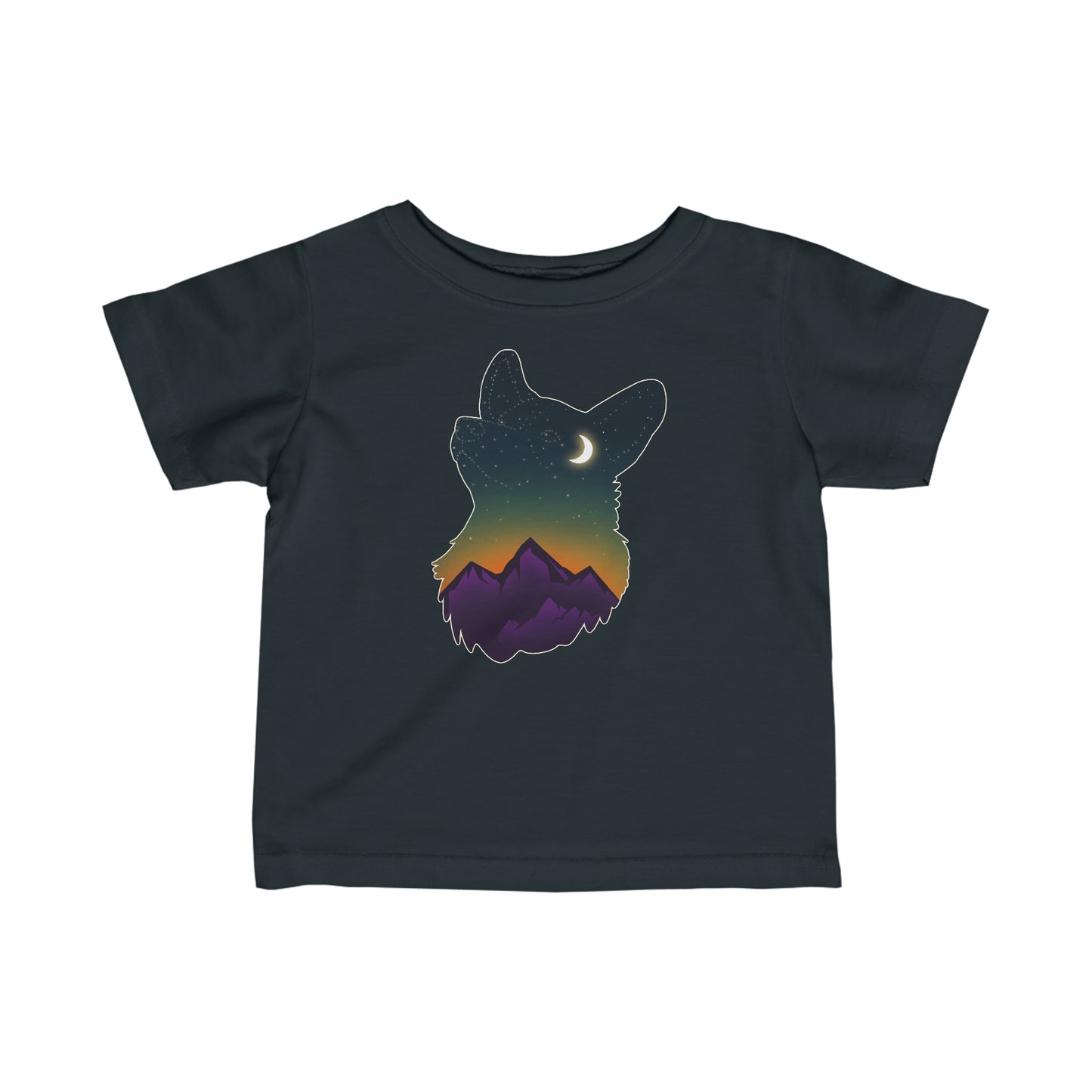 T-shirt bébé - Constellation corgi