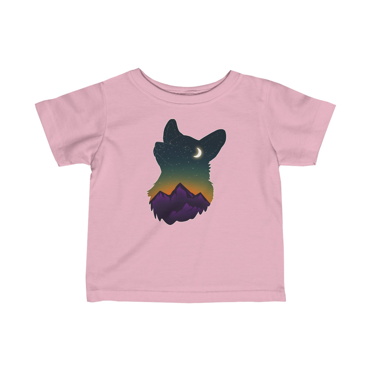 T-shirt bébé - Constellation corgi