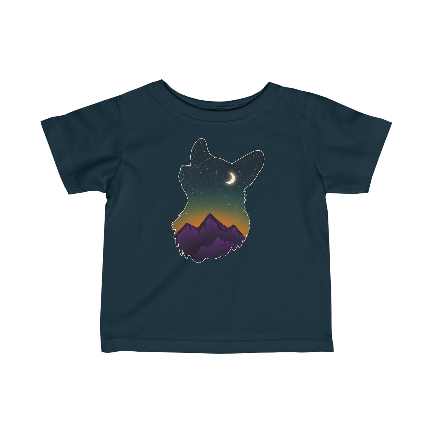 T-shirt bébé - Constellation corgi