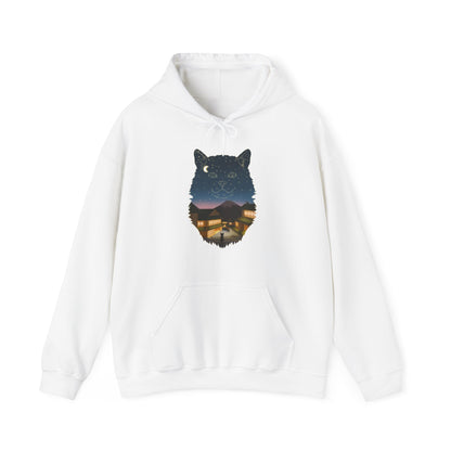 Hoodie - Unisexe - Constellation chat