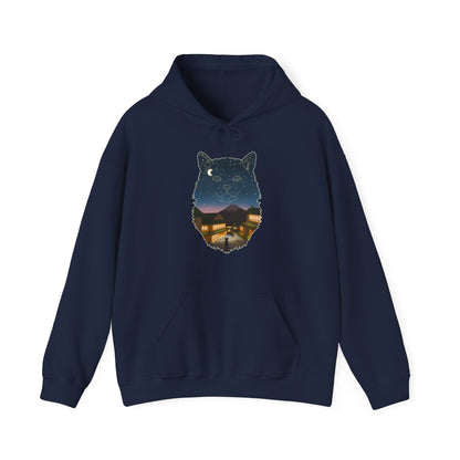 Hoodie - Unisexe - Constellation chat