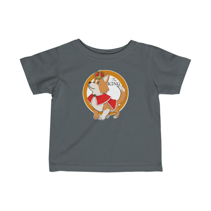 Baby's t-shirt - King corgi