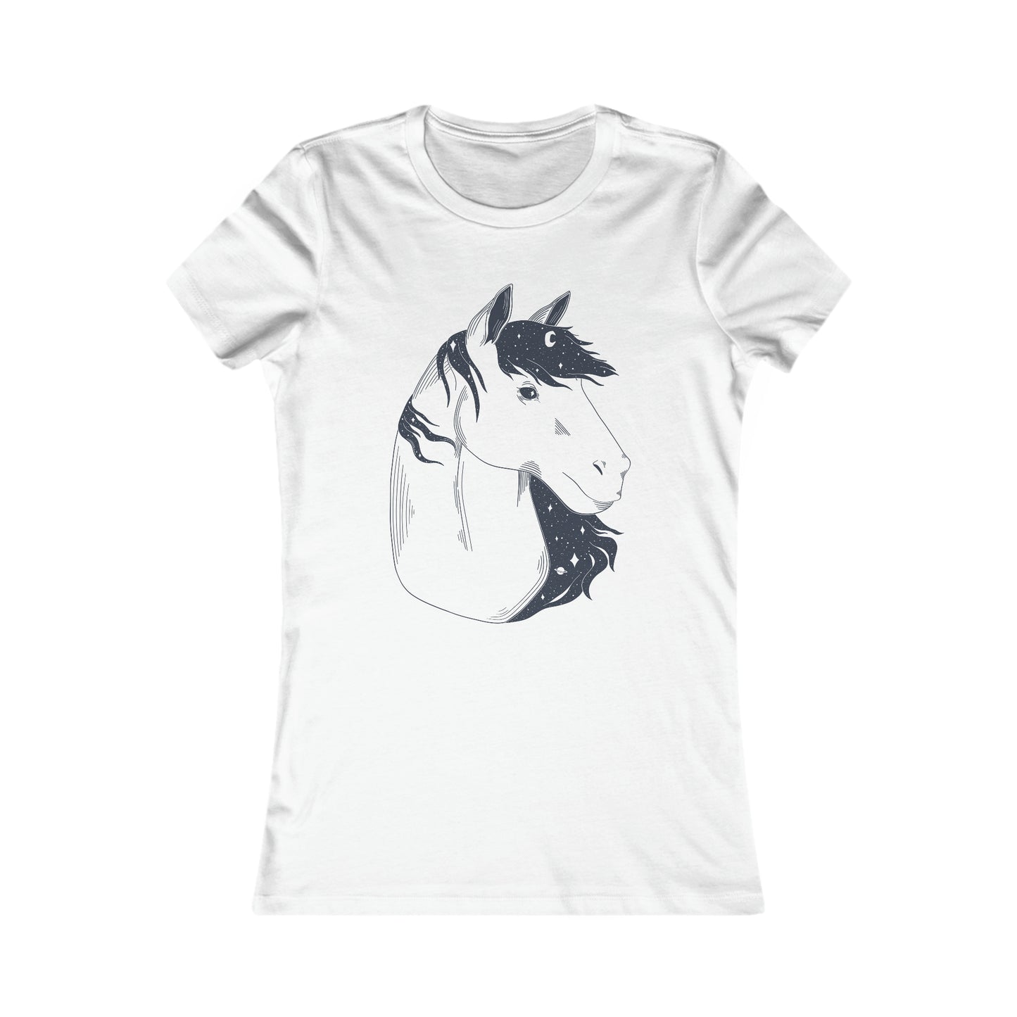 Women's t-shirt - Starry horse